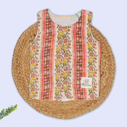 Reversible 2 in 1 Muslin Jabla - Double Layer