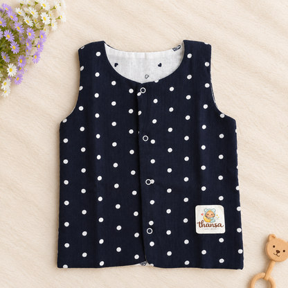 Reversible 2 in 1 Muslin Jabla - Double Layer