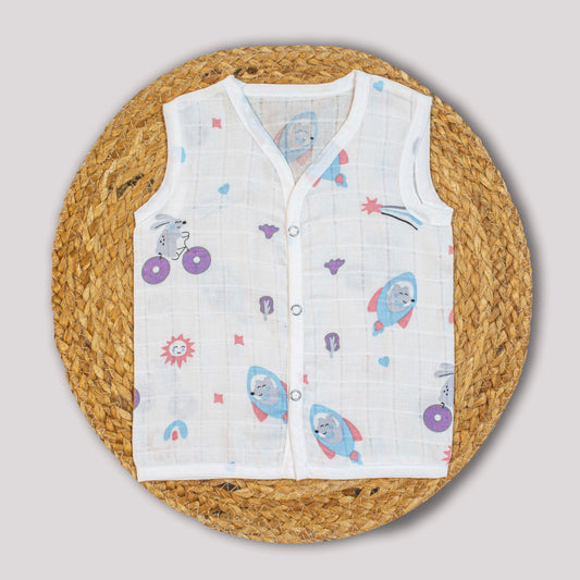 Rocket Organic Cotton Muslin Jabla (6-12 months)
