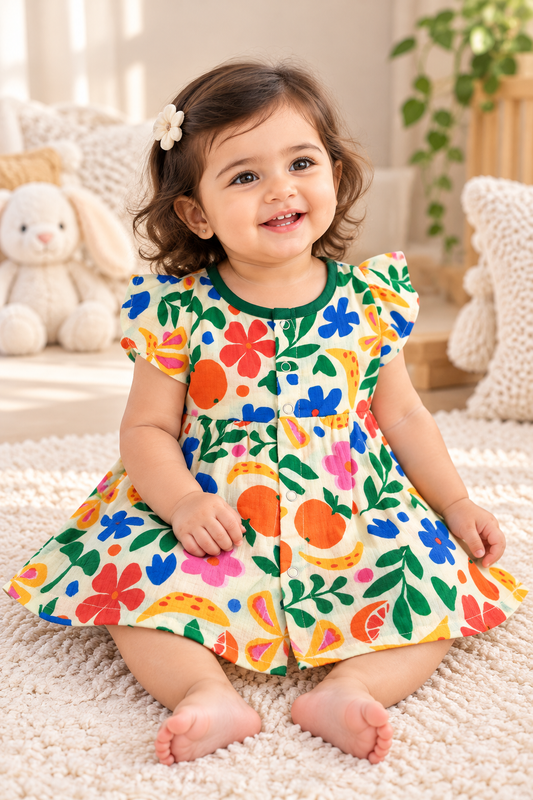 Muslin Baby Frock