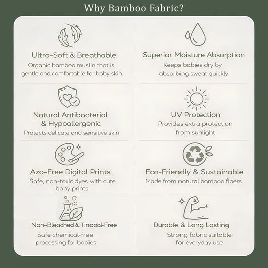 Cupcakes Bamboo Muslin Wipes