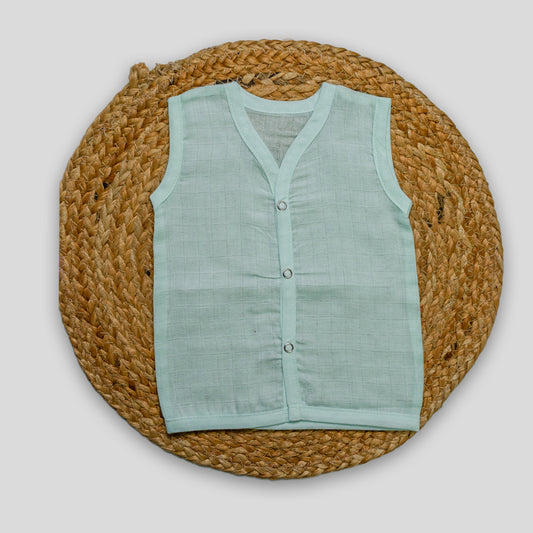 Organic Cotton Muslin Jabla (3-6 months)