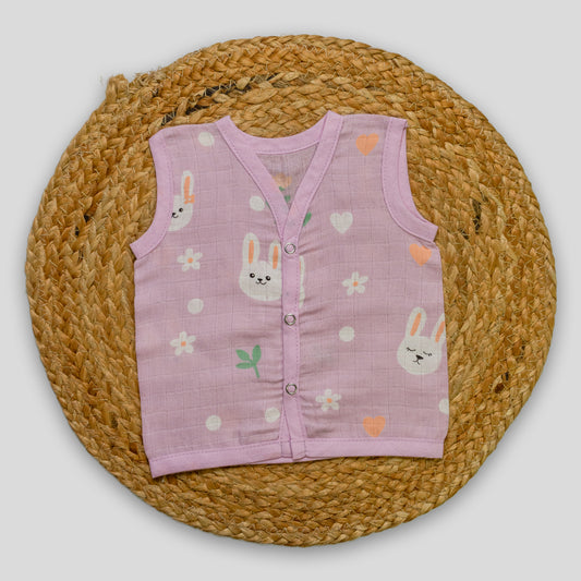 Organic Cotton Muslin Jabla (0-0 months) New Born