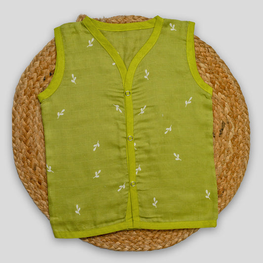 Organic Cotton Muslin Jabla (3-6 months)