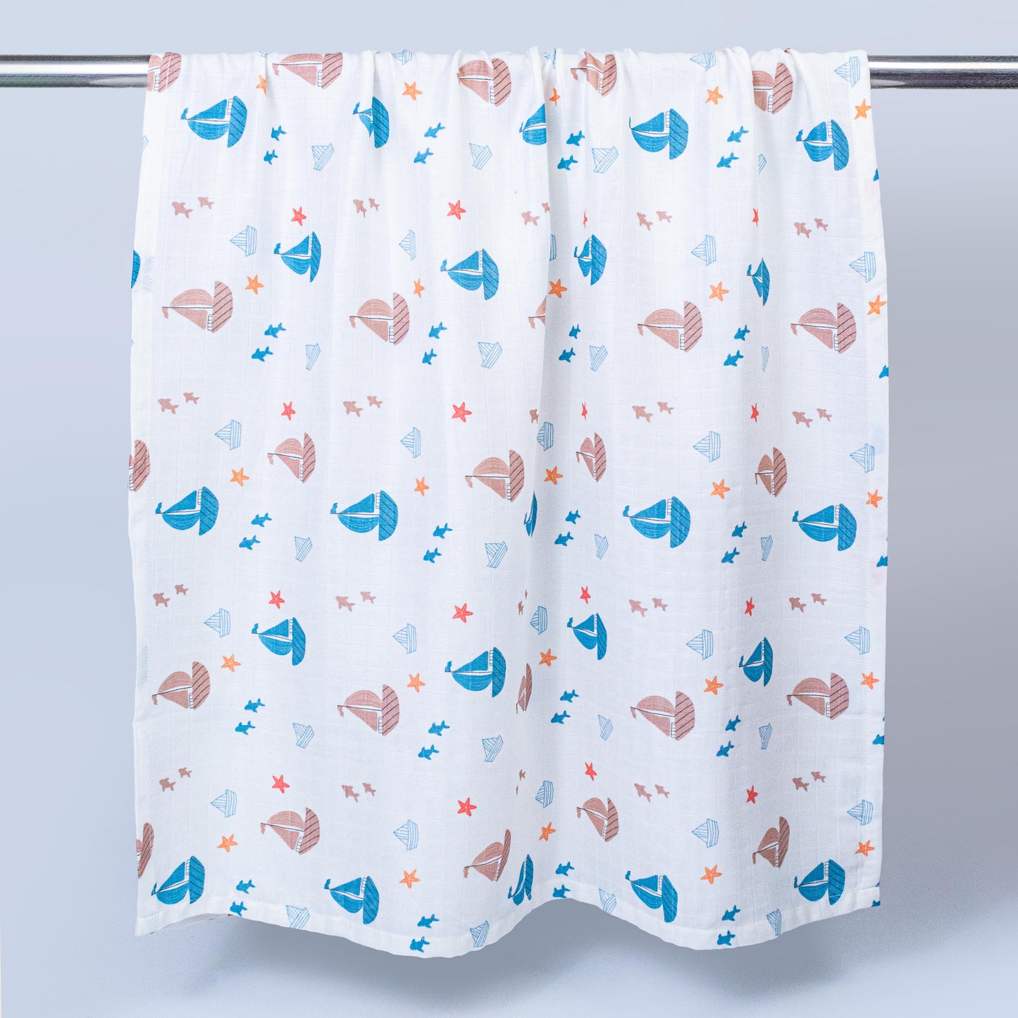 Sailboy 100% Bamboo Muslin Bath Towel 60x120 cm