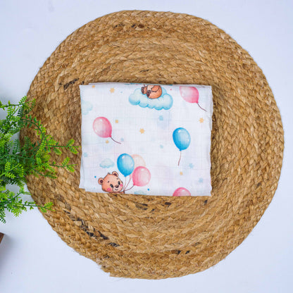 Teddy 100% Bamboo Muslin Bath Towel 60x120 cm