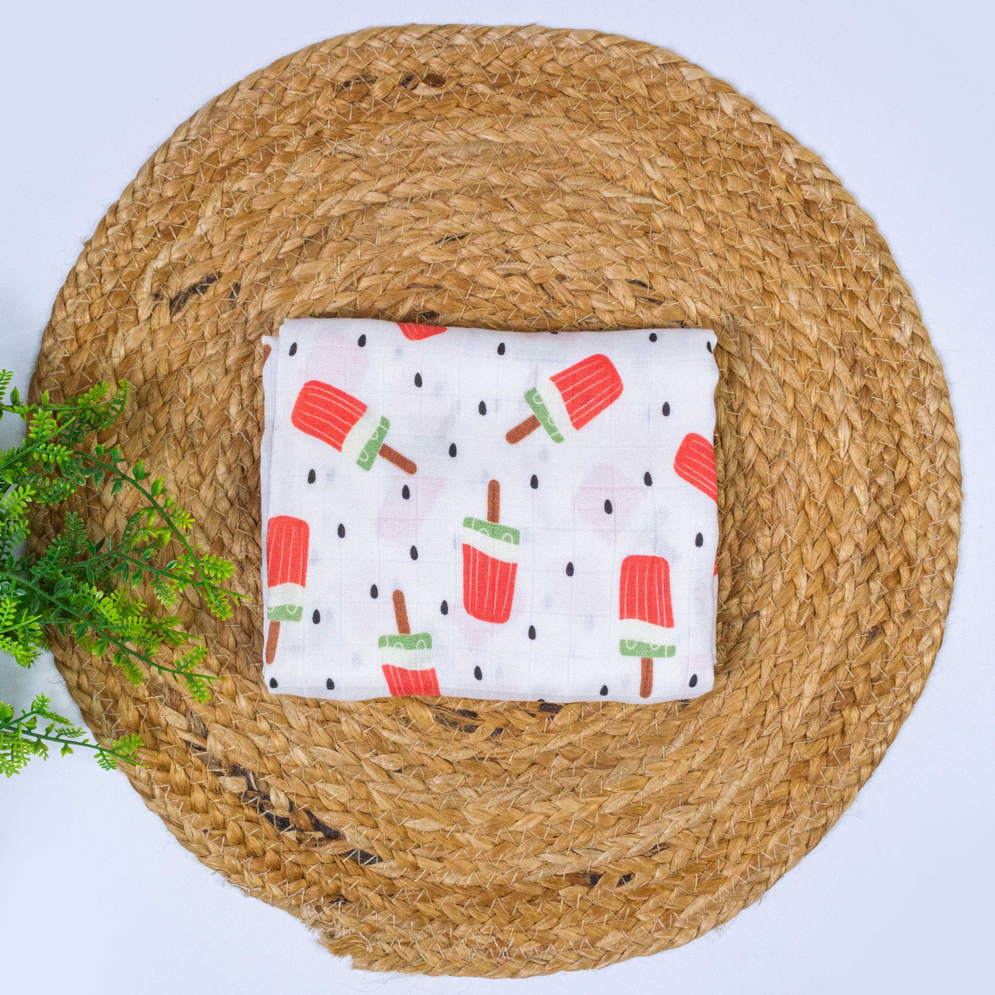 Watermelon 100% Bamboo Muslin Bath Towel 60x120 cm